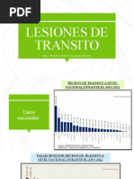 Lesiones de Transito