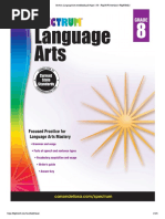 Sectrum Language Arts Workbook Gr8 