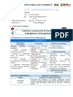 12 07 2023 Sesión de Aprendizaje Matemática