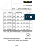 Certificado de Cotizaciones AFPModelo