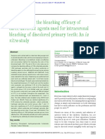 Comparison of The Bleaching Efficacy of Three Diff 2