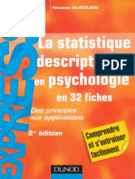 Dunod Stats Descriptive Psychologie 32 Fiches - Compressed