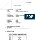 Formato de Informe de Evaluación - Personalidad