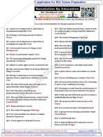 ONE WORD SUBSTITUTION (One Liner) SSC CGL 2022 T-1 - RBE