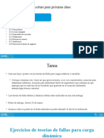 Ejercicios de Teoría de Fallas - Carga Variable