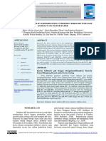 PH INDICATOR PAPER BY IMMOBILIZING TURMERIC RHIZOME ETHANOL