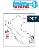 Regiones Del Peru para Ninos de 4 Anos