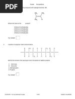 Alkenes Questions