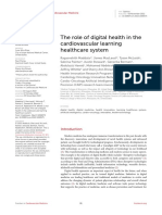 The Role of Digital Health in The Cardiovascular Learning Healthcare System