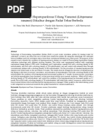 Vanamei) Dikultur Dengan Padat Tebar Berbeda: Profil Histologi Hepatopankreas Udang Vanamei (Litopenaeus