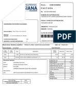 Factura: Universidad Politecnica Salesiana