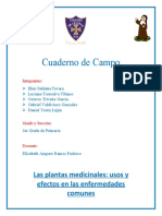 cUADERNO DE CAMPO