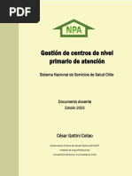 Gestion Centros NPA SNSS 2023