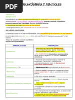 Aminoglucósidos y Fenicoles