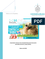 Lineamientos Campaña de Vacunacion Canina 2023 Region Sanitaria Atlantida Oficial 08032023