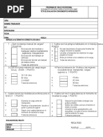 Evaluación Manejo Manual de Carga MMC