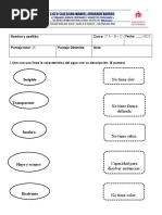 Prueba Cs. Naturales