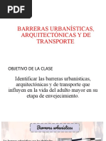 Barreras Urbanísticas, Arquitectónicas y de Transporte