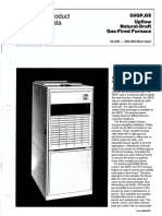 Product Data: 58GP, GS Upflow Natural-Draft Gas-Fired Furnace