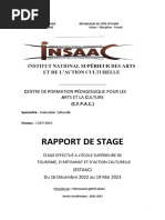 C F P A C Rapport de Stage Final Yao Finis Annexe