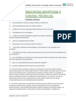 Foro Preguntas Apoptosis Y Necrosis. Técnicas.: 1-: Doc. Juan Burdisso