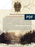 Hunting & Gathering - A D&D Downtime Activity Guide - GM Binder