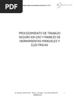 PTS Uso de Herramientas Manuales y Eléctricas