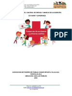 Protocolo para El Control de Riesgo y Manejo de Accidentes Amor y Esperanza