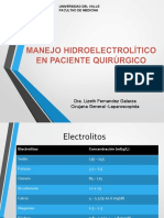 Desequilibrio Electrolítico