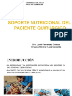 Soporte Nutricional Del Paciente Quirúrgico - QX 2do Parcial