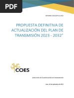 Informe Coes DP 2023 2032