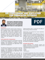 Air Conditioning and Ventilation Fro Commercial Kitchen