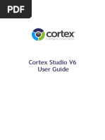 Cortex Studio V6 User Guide