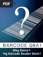 BARCODE Q&A 1 Why Doesn't My Barcode Reader Work