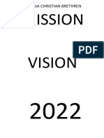 Lenasia Christian Brethren 2022 VISION