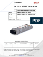 25G 1310nm 10km SFP28 Transceiver