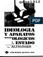 ALTHUSSER, LOUIS - Ideología y Aparatos Ideológicos de Estado (Notas para Una Investigación) (OCR) (Por Ganz1912)