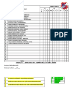 INGLES Lista de Cotejo 5C