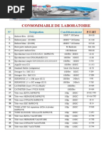 Facture Proforma Consommable