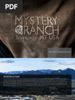 2012 Mystery Ranch Military Catalog