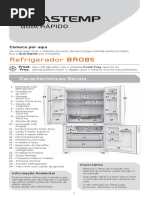 Brastemp Geladeira BRO85AK Guia Rapido Versão Digital