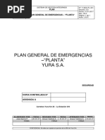 Anexo #20 - Plan General de Emergencias