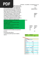 Formulacion y Solucion de Programacion P