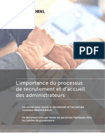 Guide Recrutement Et Accueil Des Administrateurs Obnl - 2022