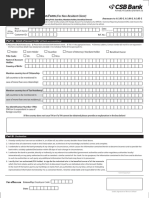 CSB Touch - FATCA-Form