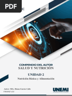 Unidad 2 Salud y Nutrición