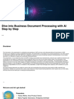 (26.04) SAP - Sala Jairzinho 11h - Dive Into Business Document Processing With AI Step by Step