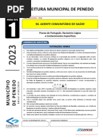 Prova Agente Comunitário de Saúde - Pref. Penedo AL