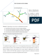 Test Léger de Géochimie (MGP-2 2023)