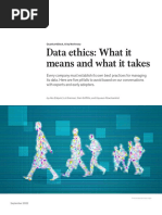 Data Ethics What It Means and What It Takes